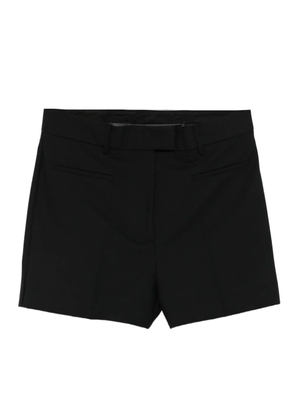 Semicouture pressed-crease tailored shorts - Black