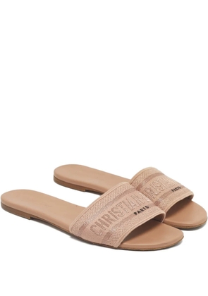 Christian Dior Pre-Owned Dway strap sandals - Neutrals
