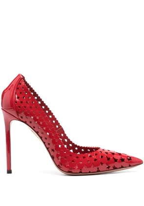 Aquazzura 105mm Amourose pumps - Red