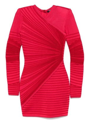 Balmain embroidered dress - Pink