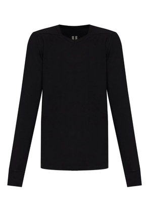 Rick Owens crew-neck long-sleeve T-shirt - Black
