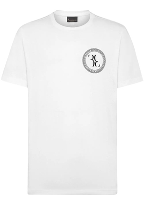 Billionaire logo-print cotton T-shirt - White
