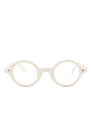 Family Affair Hopkins round-frame glasses - Neutrals
