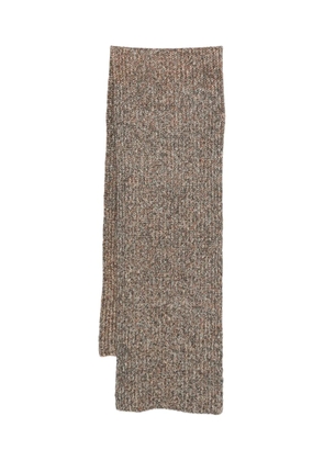 Song For The Mute mélange scarf - Brown