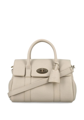 Mulberry small Bayswater leather tote bag - White