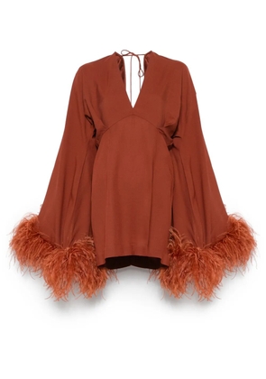 Taller Marmo Magnifique mini dress - Brown