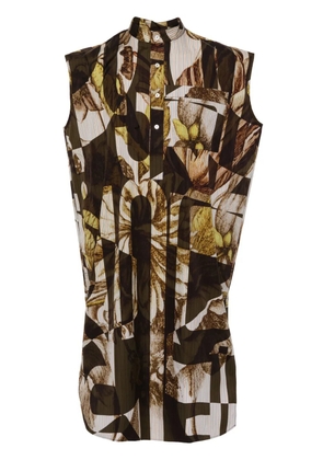 Pierre-Louis Mascia Thomas cotton shirt - Brown