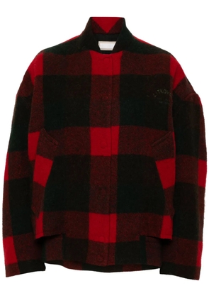 LITKOVSKA logo-embroidered bomber jacket