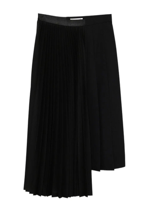 Undercover pleated midi skirt - Black