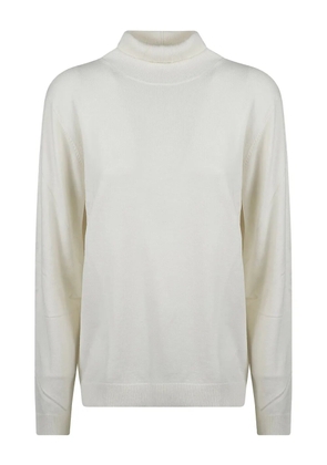 Weekend Max Mara turtleneck long-sleeves sweater - White