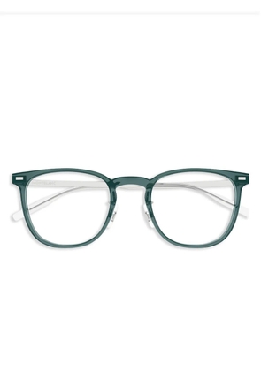Montblanc square-frame glasses - Green