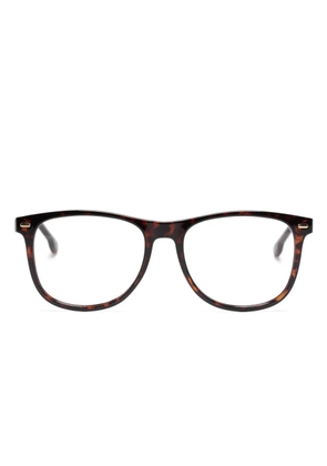 Carrera geometric-frame glasses - Brown