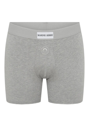 Marine Serre Moon-logo jersey boxers - Grey