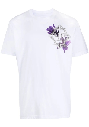 Philipp Plein logo-print cotton T-shirt - White