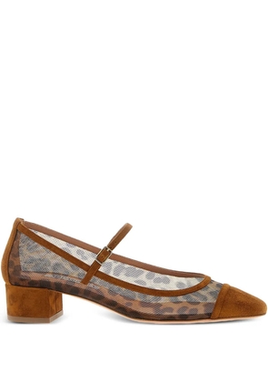 Aquazzura 35mm Mayor pumps - Brown