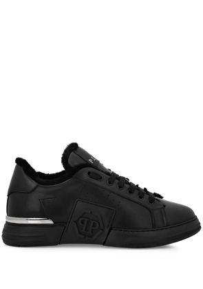 Philipp Plein Hexagon Lo-Top Sneakers - Black