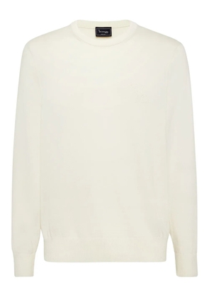 Billionaire crew-neck sweater - White