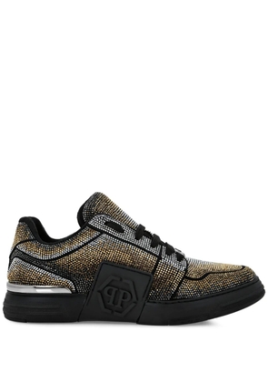 Philipp Plein Hexagon Low-Top Sneakers - Black