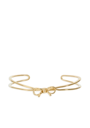 Ferragamo bow bangle bracelet - Gold