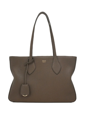 Ferragamo medium Star-shaped leather tote bag - Brown