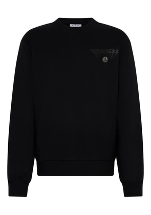 Philipp Plein crew-neck graphic sweatshirt - Black