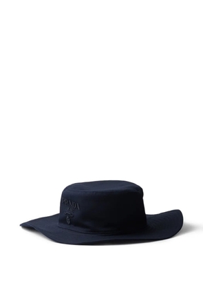 Prada wide-brim bucket hat - Blue