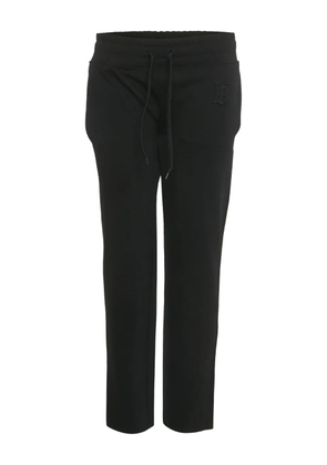 Burberry Pre-Owned drawstring-waist trousers - Black