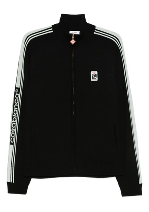 Casablanca stripe-detail sweatshirt - Black