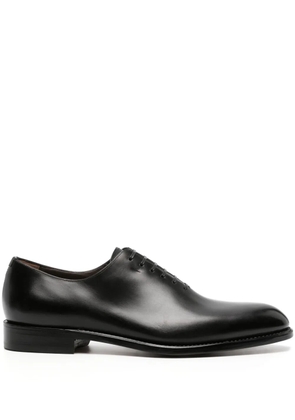 Ferragamo calf leather Oxford shoes - Black