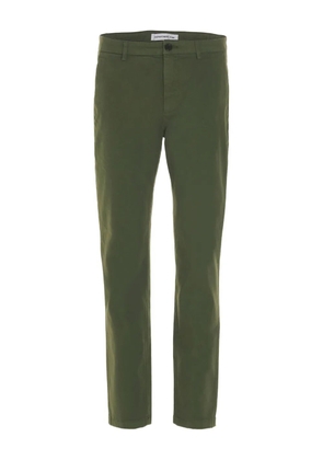 Department 5 pleat-detail zip-fly trousers - Green