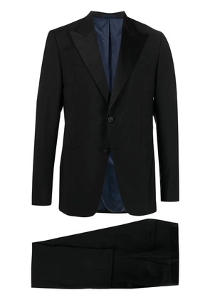 D4.0 single-breasted two-piece suit - Black