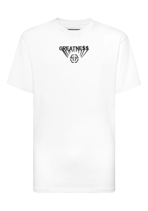 Philipp Plein embroidered-logo T-shirt - White