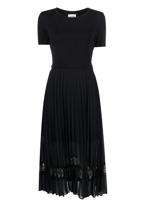 Claudie Pierlot Bi-material dress - Blue