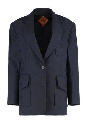 MCM single-breasted blazer - Blue