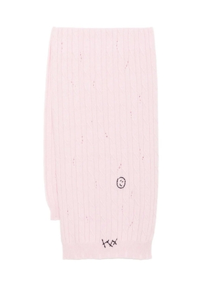 Joshua Sanders distressed scarf - Pink