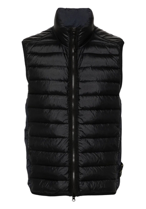 Stone Island Compass-badge padded gilet - Blue