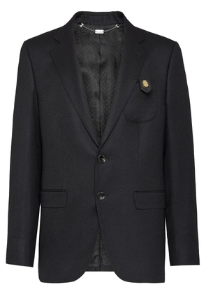 Billionaire chest-pocket fitted blazer - Black