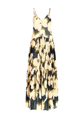 Roberto Collina cotton-silk dress - Blue