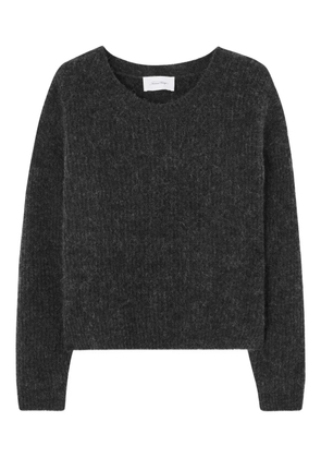 American Vintage East long-sleeve crew-neck sweater - Grey