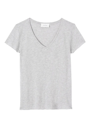 American Vintage Jacksonville V-neck short-sleeved T-shirt - Grey