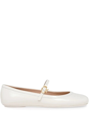 Gianvito Rossi Carla ballet flats - White