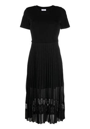 Claudie Pierlot Twist midi dress - Black