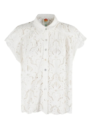 FARM Rio Seashell shirt - White