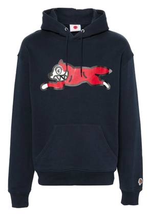 ICECREAM Running Dog Popover cotton hoodie - Blue