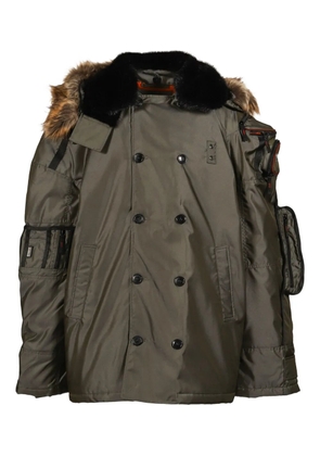 Martine Rose Bumbag rain jacket - Grey