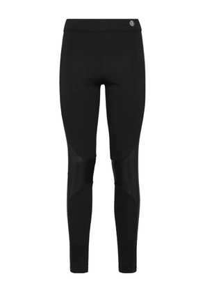 Philipp Plein faux-leather leggings - Black