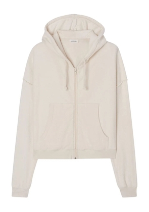 American Vintage Bobypark zip-up hoodie - Neutrals