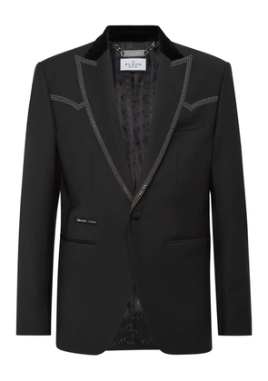 Philipp Plein Lord Fit stud-embellished blazer - Black