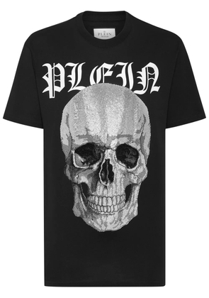 Philipp Plein crystal-embellished cotton T-shirt - Black