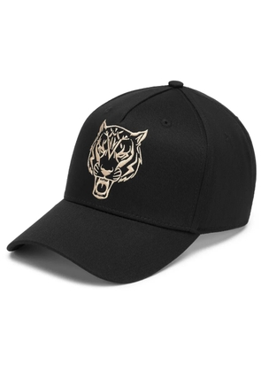Plein Sport Tiger baseball cap - Black